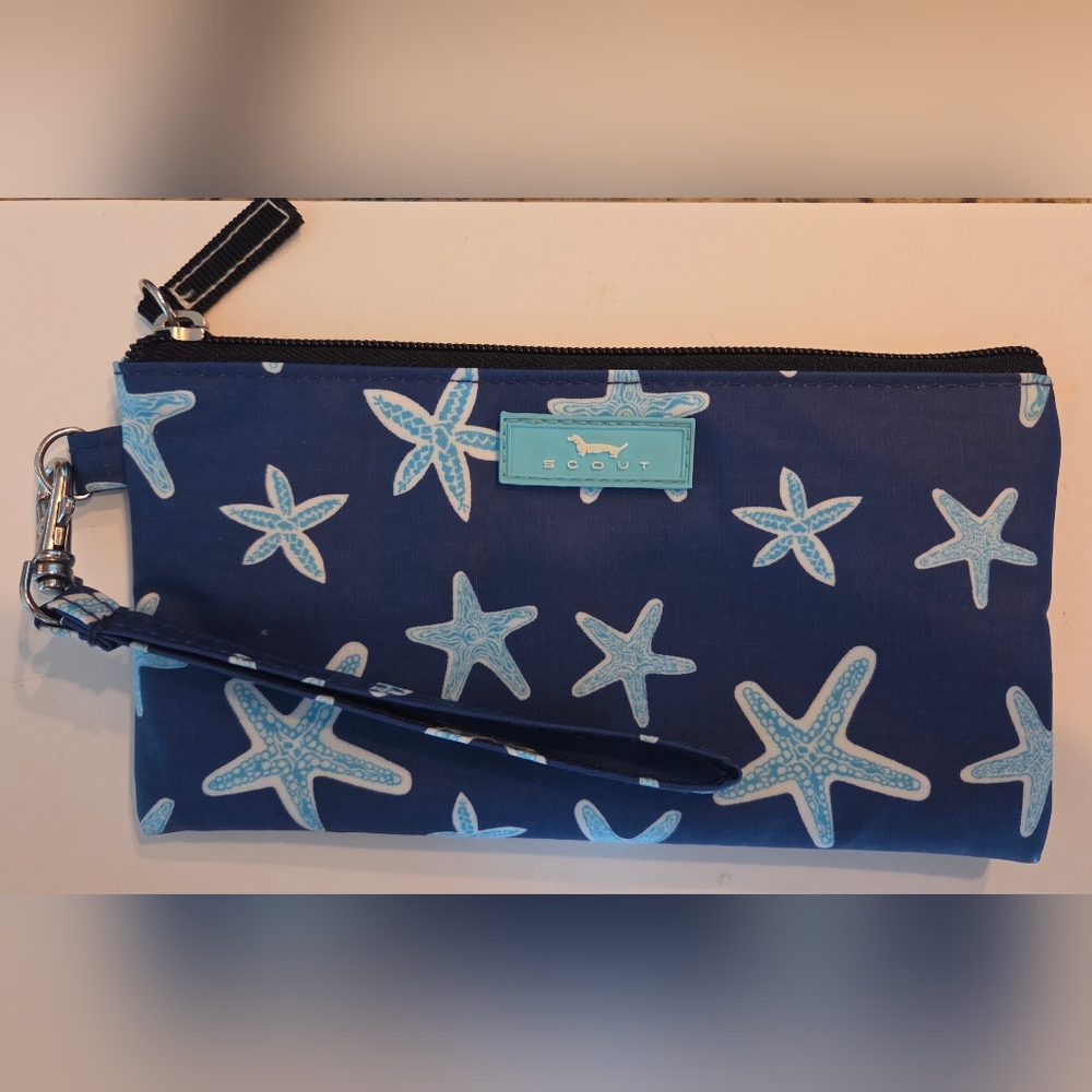 Scout Navy Blue Starfish Wristlet 🌞
